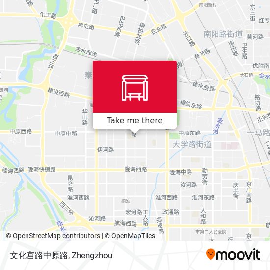 文化宫路中原路 map
