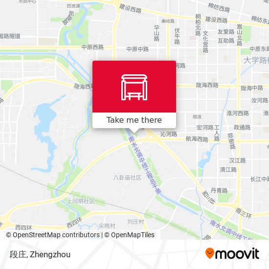 段庄 map