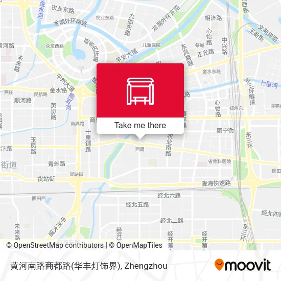 黄河南路商都路(华丰灯饰界) map
