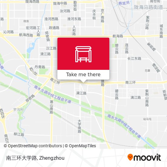 南三环大学路 map