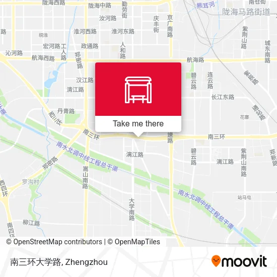 南三环大学路 map