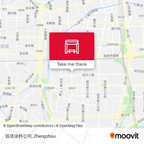 双塔涂料公司 map