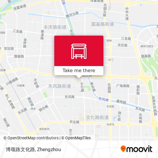 博颂路文化路 map