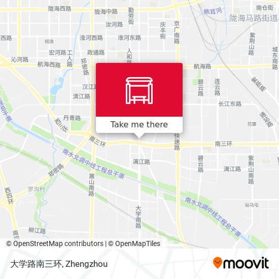 大学路南三环 map