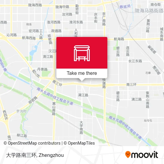 大学路南三环 map