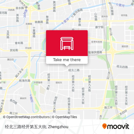 经北三路经开第五大街 map