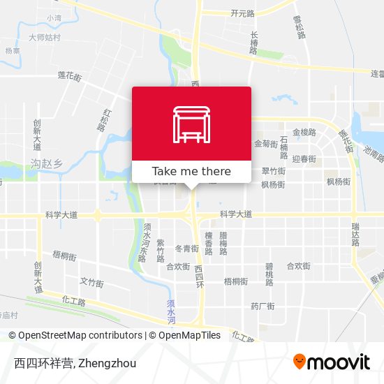 西四环祥营 map