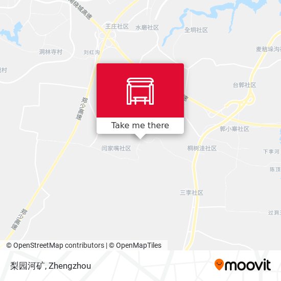 梨园河矿 map