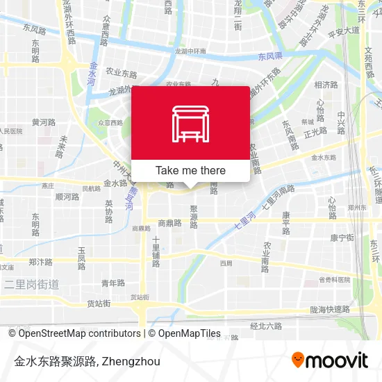 金水东路聚源路 map