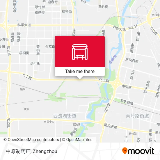 中原制药厂 map