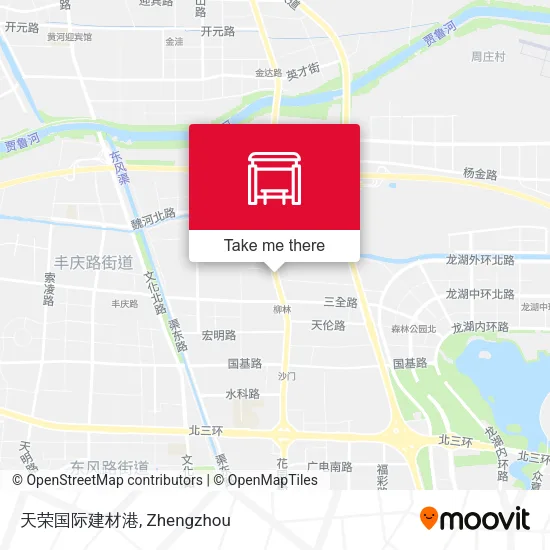 天荣国际建材港 map
