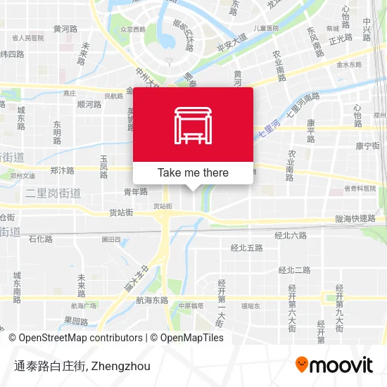 通泰路白庄街 map