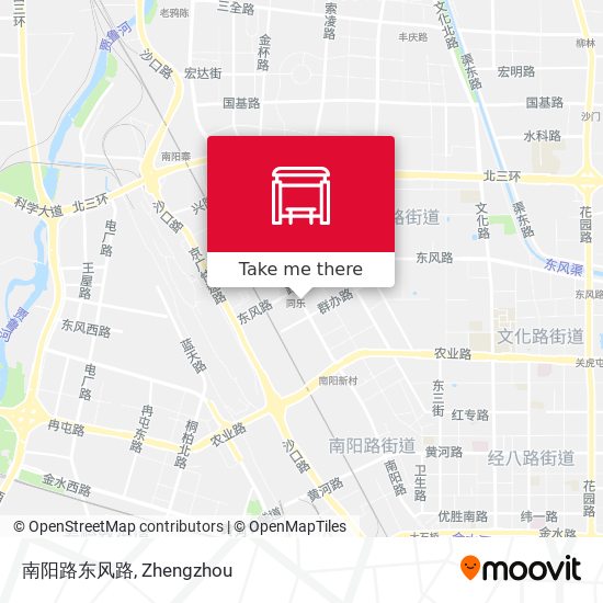南阳路东风路 map