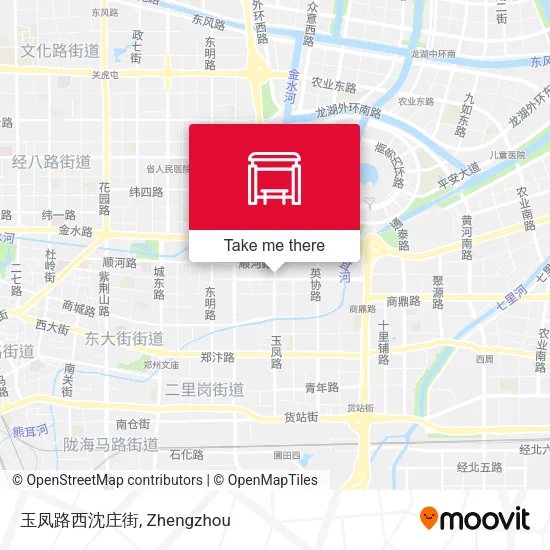 玉凤路西沈庄街 map