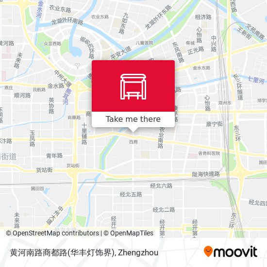 黄河南路商都路(华丰灯饰界) map