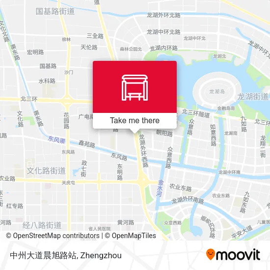 中州大道晨旭路站 map