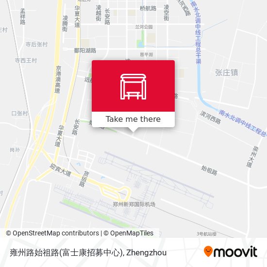 雍州路始祖路(富士康招募中心) map