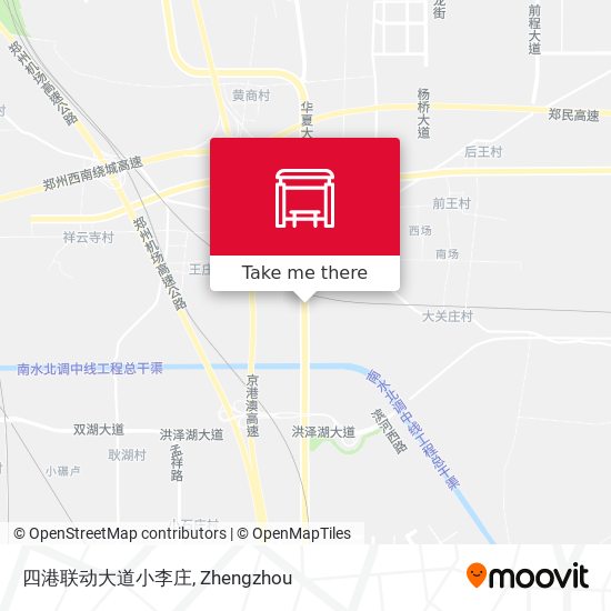 四港联动大道小李庄 map