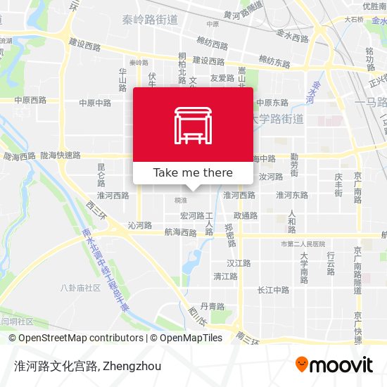 淮河路文化宫路 map