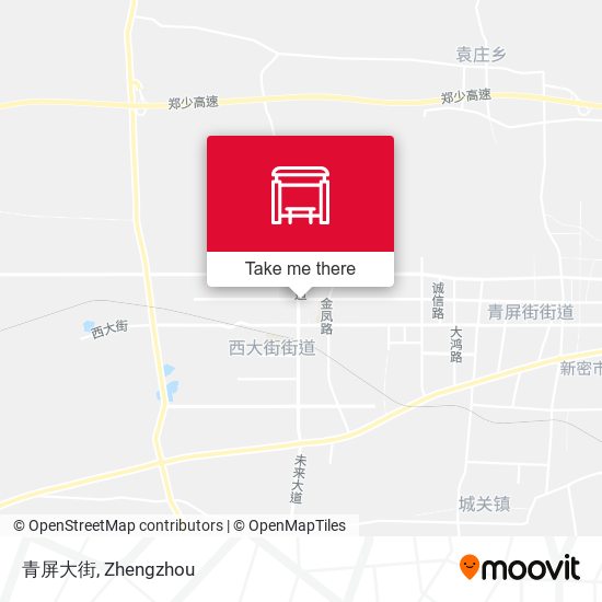 青屏大街 map