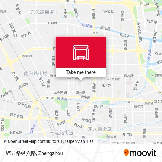 纬五路经六路 map