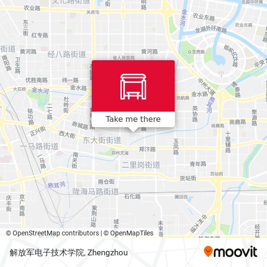 解放军电子技术学院 map