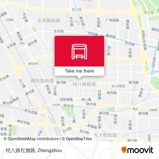 经八路红旗路 map