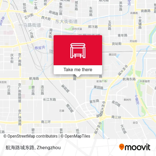 航海路城东路 map