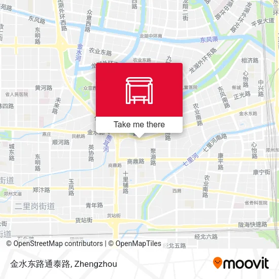 金水东路通泰路 map