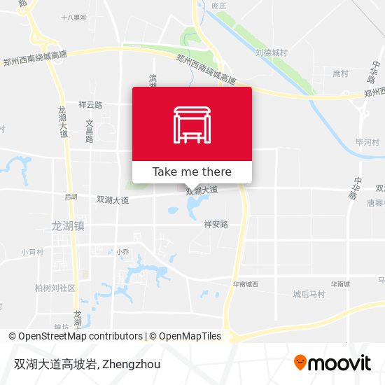 双湖大道高坡岩 map