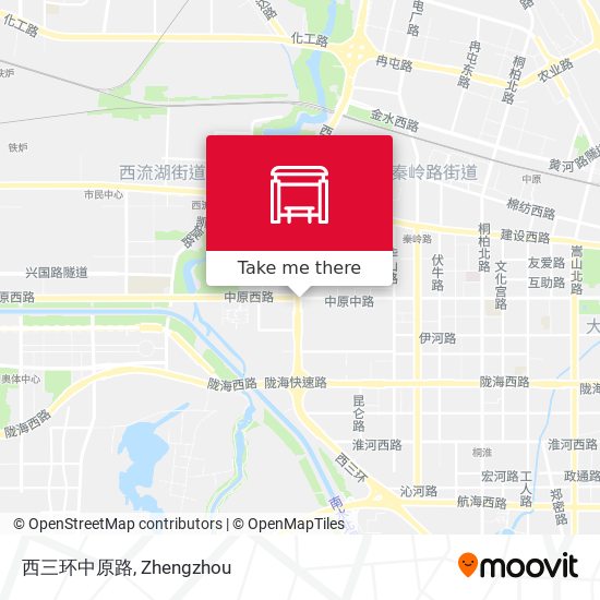 西三环中原路 map
