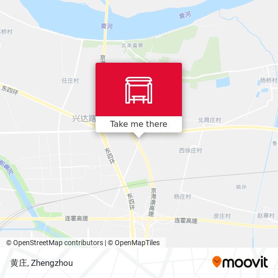 黄庄 map