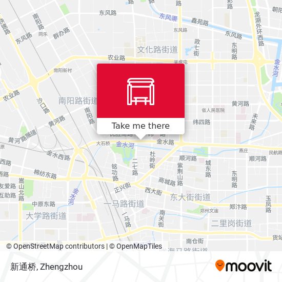 新通桥 map