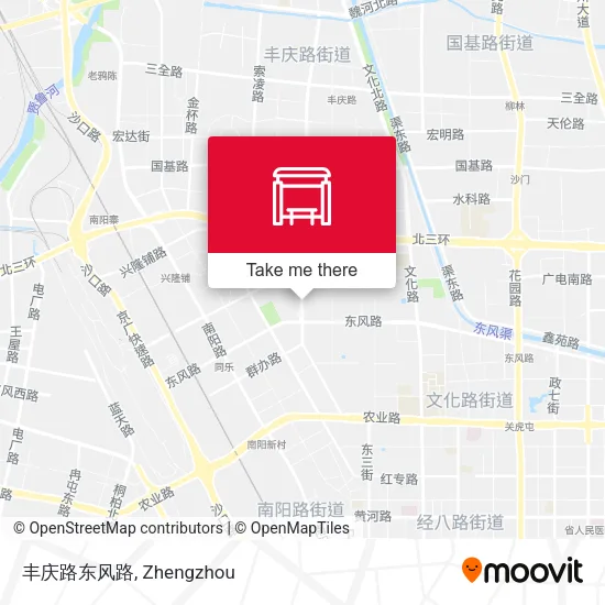 丰庆路东风路 map