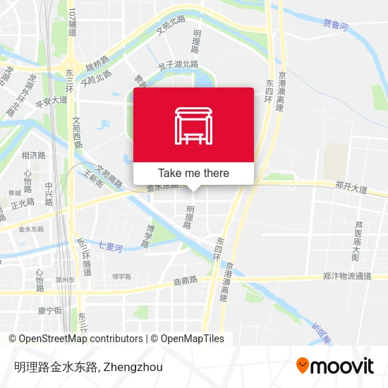 明理路金水东路 map