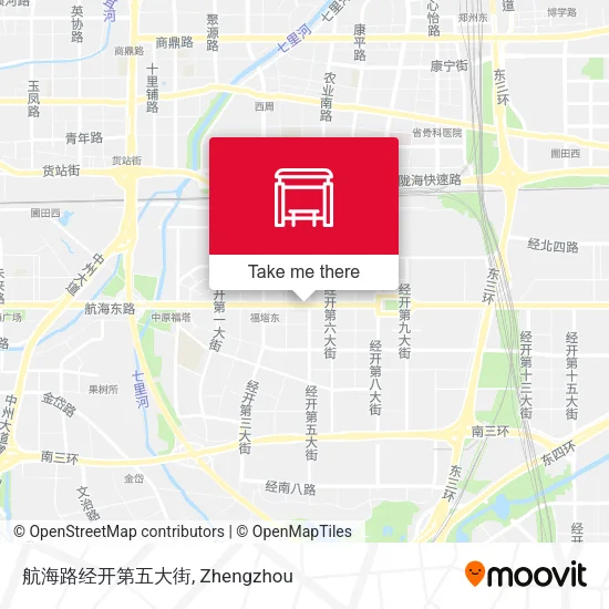 航海路经开第五大街 map