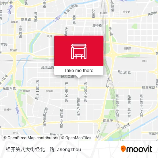 经开第八大街经北二路 map