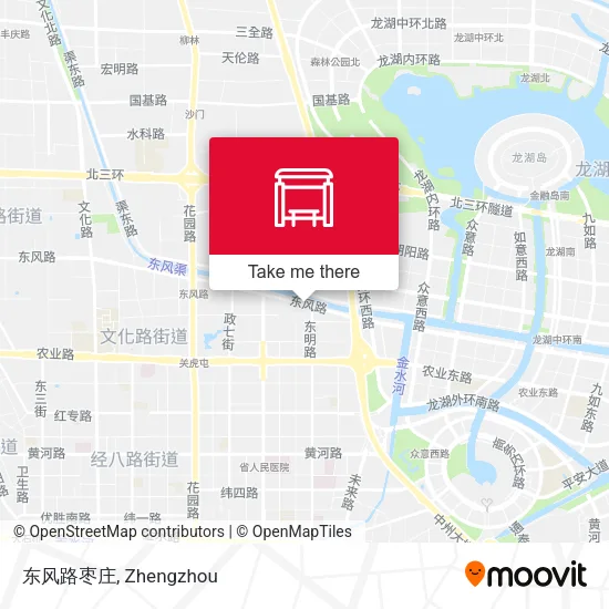 东风路枣庄 map