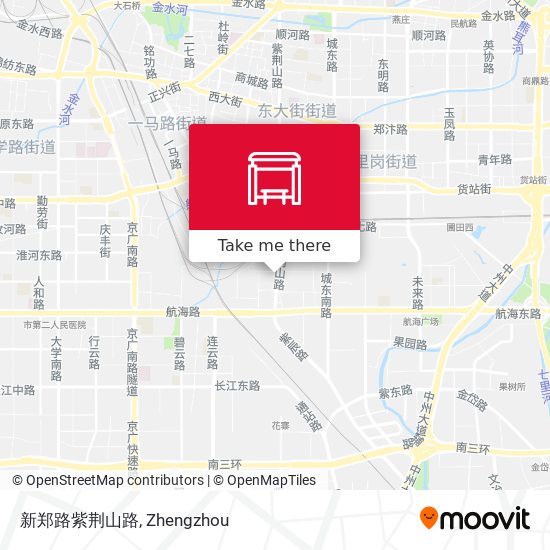 新郑路紫荆山路 map