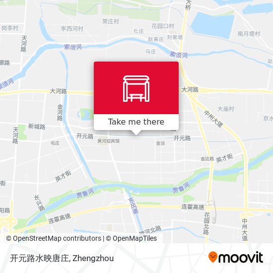 开元路水映唐庄 map