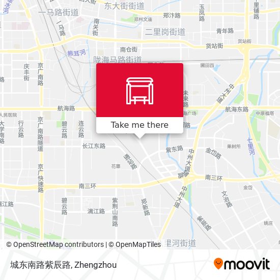 城东南路紫辰路 map