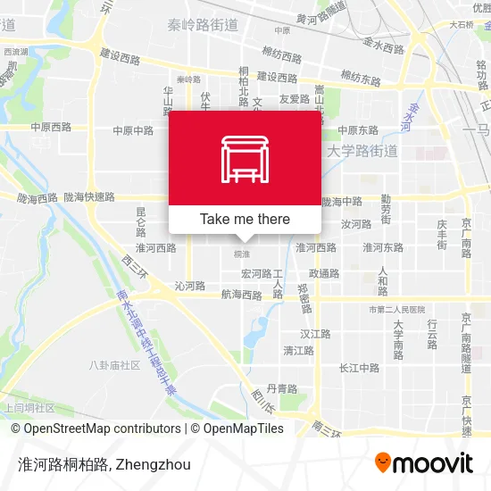 淮河路桐柏路 map