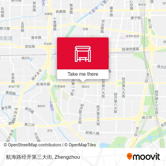 航海路经开第三大街 map