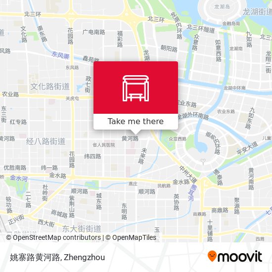 姚寨路黄河路 map