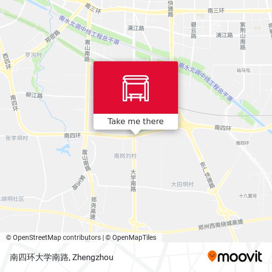 南四环大学南路 map