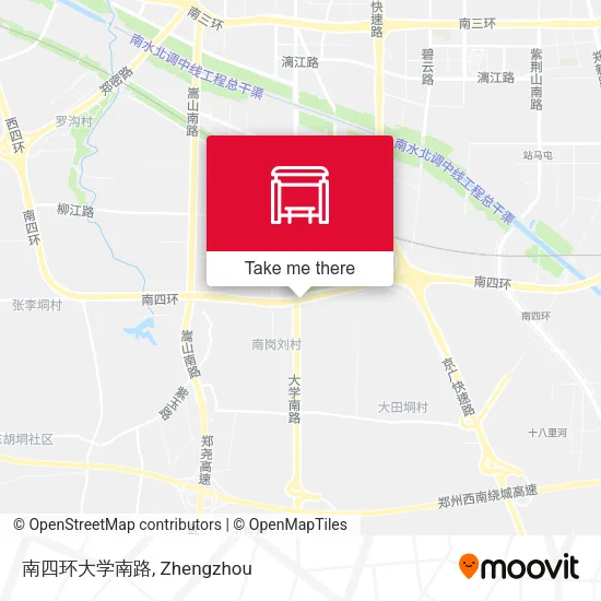 南四环大学南路 map