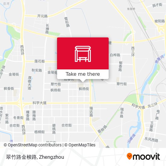 翠竹路金梭路 map