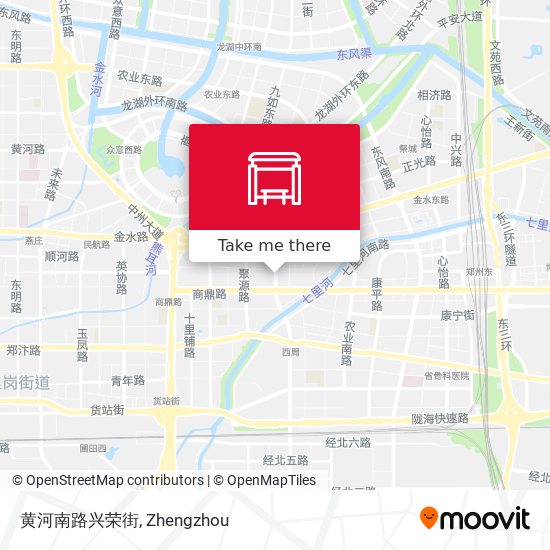 黄河南路兴荣街 map