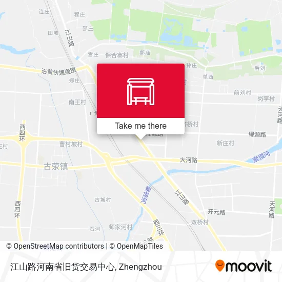 江山路河南省旧货交易中心 map