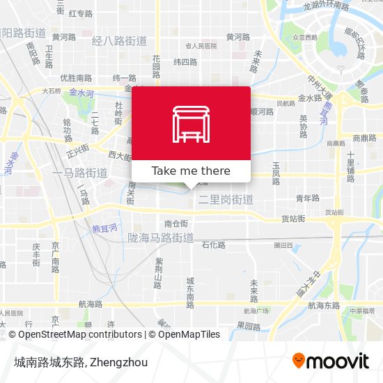 城南路城东路 map
